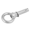 Uxcell M12 X 80mm 304 Stainless Steel Ring Lifting Anchor Eye Bolt Expansion Eyebolt