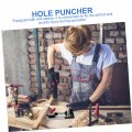 Generic 1 Set Hole Saw Locator Inclined Tool Woodworking Oblique Puncher Drilling Punch Aluminum Alloy Drill