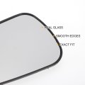 Car Rearview Left Driver Side Mirror Glass Replacement W Backing Plate Convex Heated White For Ford Fiesta 2002-2005