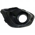 Left Fog Light Cover For 2013-2015 Mitsubishi Outlander Sport And Rvr Front Driver Side Bumper Bezel Trim Black Textured
