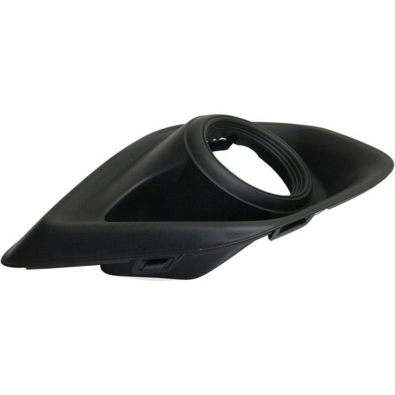 Left Fog Light Cover For 2013-2015 Mitsubishi Outlander Sport And Rvr Front Driver Side Bumper Bezel Trim Black Textured
