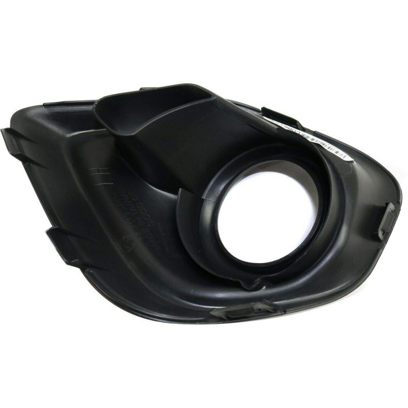Left Fog Light Cover For 2013-2015 Mitsubishi Outlander Sport And Rvr Front Driver Side Bumper Bezel Trim Black Textured