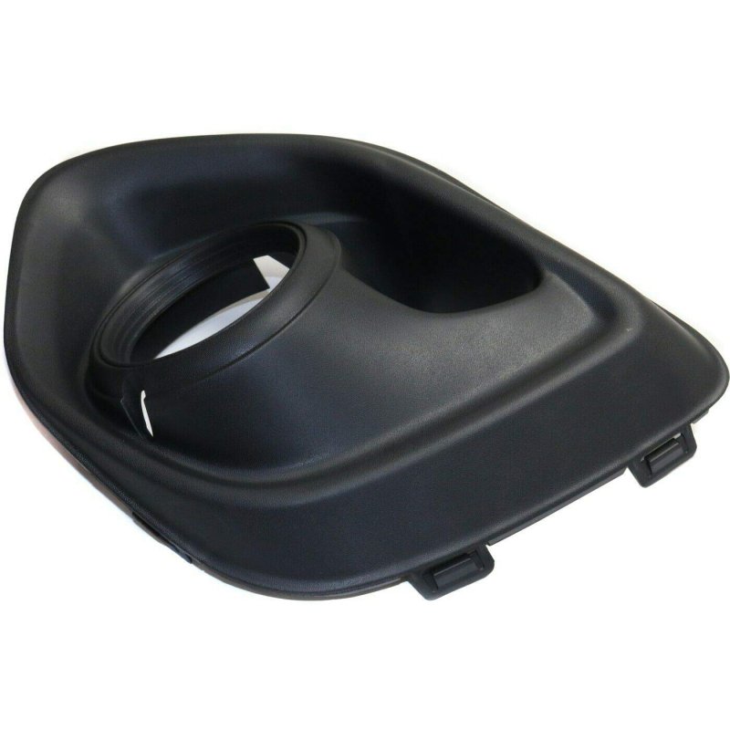Left Fog Light Cover For 2013-2015 Mitsubishi Outlander Sport And Rvr Front Driver Side Bumper Bezel Trim Black Textured