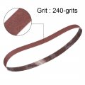 Uxcell 5 8 X 18 Inch Sanding Belt 240 Grit Aluminum Oxide Sand Belts 10pcs