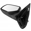 Ocpty Black Driver Side View Mirror Metallic Finish With Power Adjustment Heated Compatible For 2014-2017 Gmc Sierra 1500
