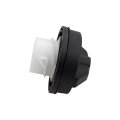 Locking Gas Cap For Dodge Stratus 2003 2004 2005 2006 Black Satin Finish Plastic And Stainless Steel Quarter Turn With Two Keys 