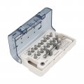 Eustoma Universal Implant Torque Wrench Ratchet 16 Hex Drivers Repair Fixture Screw Tool Kits