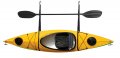 Xkh- Heavy-duty Garage Storage Kayak Single Strap Wall Hanger Canoe Hoists 55 Lb Capacity For Indoor Outdoor Room Mounting P N