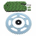 Suzuki Rm125 Rm 125 Green O Ring Chain And Sprocket 13 51 114l