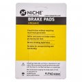 Niche Brake Pad Set For Bmw R100rs R1100rs R65 R80 K1200gt K100 K75 34217657025 Front Rear Organic 2 Pack