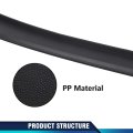 Front Bumper Lower Deflector Lip For Hyundai Elantra Sedan 2017 2018 86591 F2000 86591f3000 Hy1095107 Black Polypropylene Air