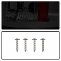 Acanii For 2002-2006 Dodge Ram 1500 03-06 2500 3500 Smoke Led Rear Tail Lights Brake Lamps Replacement Left Right