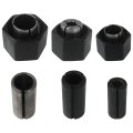 Router Collet Chuck And Nut Reducer Sleeves Set For 1617 1617evs 1618 1618evs 1613 1613evs 1613aevs 1619evs Mrc23evsk Mrf23evs 