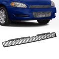 Front Bumper Upper Grille For 2006 2013 Chevy Impala 2014 2016 Chevrolet Limited And 2007 Monte Carlo Black Abs Plastic Ch-251 