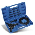 Harmonic Balancer Damper Pulley Puller Kit For Chevy Gm Chrysler Ford Etc Black 