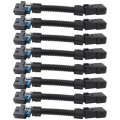 8pcs Wire Harness Adapter Fit For Multec Lq4 Lq9 4 8 5 3 6 0 Injector To Ls1 Ls6 Lt1 Ev1 Fuel Connector Pigtails With Seals 