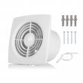 Hyddnice 6 Exhaust Fan Extractor Ventilation Bathroom Garage For Kitchen Bathroom Bedroom Low Noise And Energy Saving 
