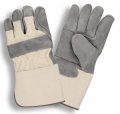 Cordova 7550xl Tuf-cor Heavy Side Split Leather Gloves Double Palm Rubberized Gauntlet Cuff Aramid Sewn X-large 12-pack 
