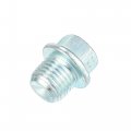 X Autohaux 4 Set M14x1 5 Car Engine Oil Drain Plug With Washer Md050316 For Mitsubishi Outlander 2003-2016 Volvo Stainless