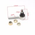 Tdpro Go Kart Suspension Shock Swing Arm Kit Tie Rod 4 Stud Wheel Hub Spindle For Buggy Atv Quad