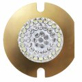 Httmt- 3 Flat Style 1157 Front Turn Signal Led Inserts White Amber Compatible With H-d P N Tghd-tsl001 W A