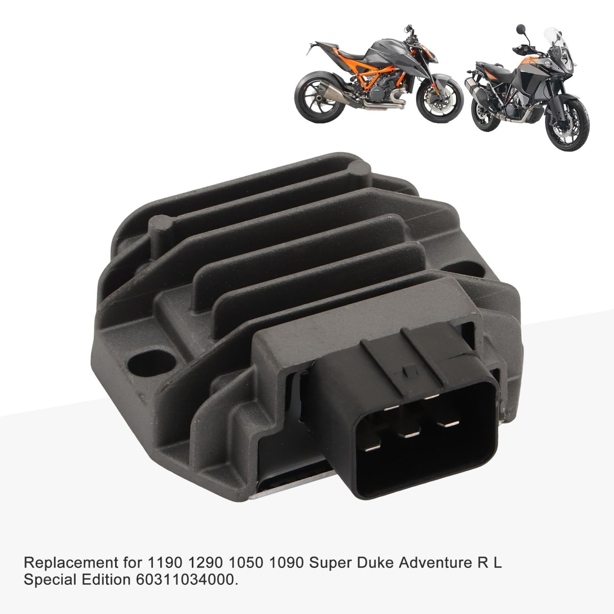 5 Pin 14 5v Voltage Rectifier Regulator For 1190 1290 1050 1090 Super Duke Adventure R L Special Edition 60311034000