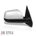 Auto Dynasty To1321300 Factory Style Passenger Right Side Mirror Manual Folding Power Adjust Heated Glass Compatible With