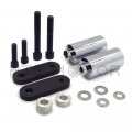 Chrome Frame Slider Crash Protector For 2004 2005 Honda Cbr 1000rr Delrin Material Sliders 1 Pair