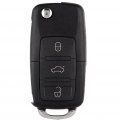 Aintier For Smart Keyless Entry Remote Compatible 01-04 V-olkswagen Cc 02-04 Pilot Fob Replacement 4d0837231e 4x Key Case
