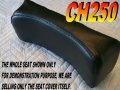 New Replacement Back Rest Cover Fits Ch250 Honda Ch 250 Elite Spacy Freeway All Black 135a