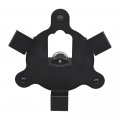 Trailer Wiring Cord Keeper 7-way Plug Storage Bracket Magnetic Pin Cushion Box Black Holder 