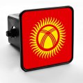 Trailer Hitch Cover Flag Of Kyrgyzstan Kyrgyz 