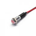 Alpinetech Pl8ms 8mm 5 16 12v Led Metal Signal Indicator Pilot Dash Light With Symbols Parking Brake 