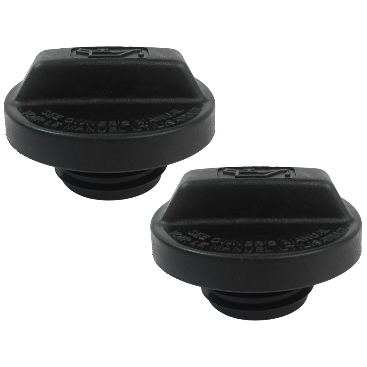 2x 80985 Engine Oil Fill Cap For 2003-2019 Honda Accord