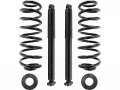 Rear Air Spring To Coil Conversion Kit Heavy Duty For Towing Compatible With 2002-2006 Gmc Envoy Xl 