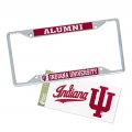 Indiana University Bloomington Metal License Plate Frame And Sticker For Front Or Back Of Car Officially Licensed Sticker Combo 