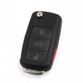 Uxcell Car Replacement Key Fob Keyless Entry Remote Control Transmitter 4 Buttons For Volkswagen Beetle Jetta Golf Passat