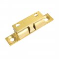 Uxcell Cabinet Door Closet Brass Double Ball Catch Tension Latch 50mm L Gold Tone
