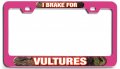 I Brake For Vultures Hunting Pn 3d Metal License Plate Frame Auto Suv Truck Tag Holder N40