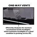 G-plus Headlights Compatible With 1992-1996 Bronco Ford F150 F250 F350 Super Duty Headlamps W Corner Signal Driver Side