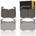 Front Brake Pads For Land Rover Range Velar 2020 Low Metallic Electronic Pad Wear Sensor 3 19 In Inner Height