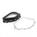 Httmt Mt313-011a- Black Custom Cluctch Engine Cover Compatible With 2004-2007 Cbr 1000rr W Gasket