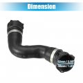 X Autohaux Engine Radiator Coolant Hose Lower For Bmw 525xi 2006 2007 Base 3 0l L6 Gas 525i No 17127565780