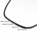 X Autohaux Car Rearview Left Driver Side Heated Mirror Glass Replacement With Backing Plate For Nissan Sentra 2020 2021