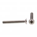 Prime-line Machine Screws Metric Flat Head Phillips Drive M4-0 7 X 30mm Grade A2-70 Stainless Steel 10 Pack