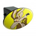 Looney Tunes Wile E Coyote Oval Tow Trailer Hitch Cover Plug Insert