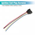 Uxcell 6pcs Ignition Coil Connector For Scion Tc L4 2 4l005-2010 Toyota Camry 2 2002-2010 No 9098011885