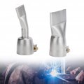 Flat Wide Mouth Tubular Nozzle Welding 2pcs Gun 20mm Small 40mm Large Tip For Welder Tool Stainless Steel