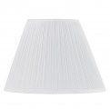 Aspen Creative 33138 Mushroom Pleated Traditional Spider Lamp Shade White 7 Top X 17 Bottom 13 Slant 