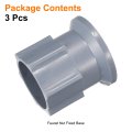 3 Pcs 1 18 Inch Faucet Nut Fixed Base Plastic Fixing Tap Fastener Assembly For Kitchen Gray
